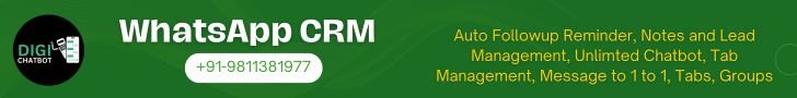 Digichatbot CRM Solution Advertisement